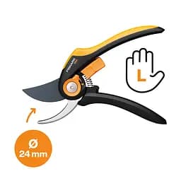 Секатор Fiskars Plus SmartFit P541 Bypass до 24 мм (1057169) - мініатюра 4