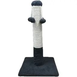 Дряпка Природа Д04 стовпчик з 4-ма бубонами сіра (PR740292)