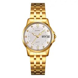 Наручний годинник жіночий 2085GDSI Gold-Silver Skmei acs0030312