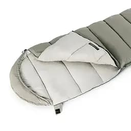 Спальник Naturehike M300 (CNK2350WS023) +6°C - з капюшоном - лівий - світло-зелений - мініатюра 4
