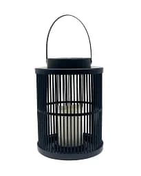 Вуличний світильник на сонячній батареї Goldlux 330215 Fascino LED 1800K IP44 чорний