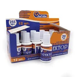 Коректор з кисточкою, Josef Otten, 18 мл, 12 шт. в упаковці