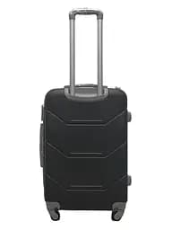 Валіза середня M ABS-пластик Milano bag 147M 66×46×29см 80л Чорний