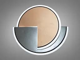 Акриловий світлодіодний світильник потужністю 28 Вт