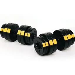 Набір Besport PowerPro гантелі 2х31кг з лавою WB-002 - мініатюра 3