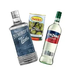 Коктейль Dirty Martini Vodka (набір інгредієнтів) х16 на основі Nemiroff - мініатюра 2