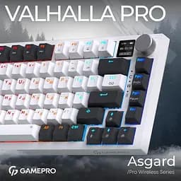 Клавіатура GamePro Asgard Valhalla Pro QLAB Sakura Switch White (MK160-W-D-QS-PRO) - мініатюра 6