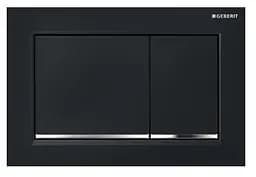 Клавіша змиву Geberit Omega30 чорна 115.080.KM.1, Чорний