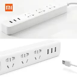 Подовжувач фільтр Xiaomi Mi Power Strip 3 USB 15 W універсальні розетки - мініатюра 3