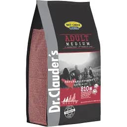 Сухий корм для дорослих собак малих та середніх порід Dr.Clauder’s Best Choice Adult Medium з куркою та рисом 350 г