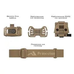 Ліхтар налобний Princeton Tec Remix Pro MPLS 300 lm Tan - мініатюра 5