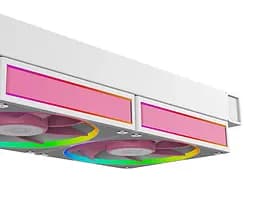 Система рідкого охолодження ID-Cooling FX240 INF PINK, White+Pink Fans, Intel: 1851/1700/1200/2066/2011/1366/115x, AMD: AM4/AM5, 500-2000±10% RPM, 27. - мініатюра 4