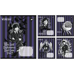 Набор тетрадей Yes Wednesday Таинственные уроки А5 18 листов в клетку 25 шт. ( (768267)