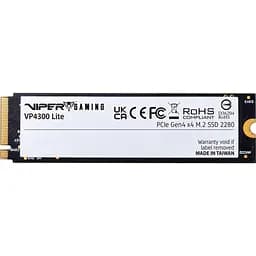 Накопичувач SSD Patriot m.2 NVMe 4TB Viper VP4300 Lite (VP4300L4TBM28H) - мініатюра 3
