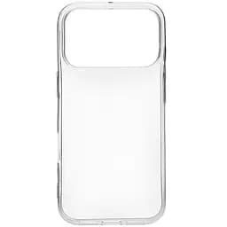 TPU чехол Epic Transparent 1,5mm для Apple iPhone 17 Pro (6.3)