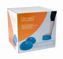 Масажер напівсфера голчаста 2 шт. - Balance Pods Qmed fit0025155 - мініатюра 2