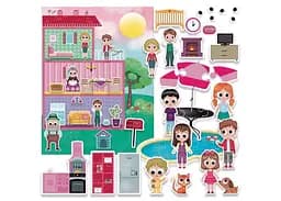 Настільна гра Headu Ляльковий будиночок - збудуй свій світ (My Imaginary World! Doll's House) (MU24841) - мініатюра 2