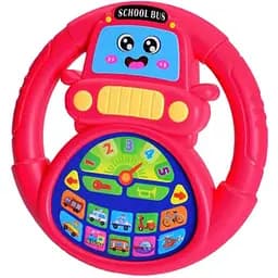 Интерактивная игрушка-руль Limo Toy «Путешественник: Автомир» M 6304, 18 см, украинский