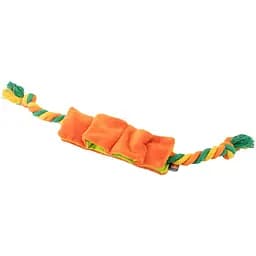 Игрушка для собак Agility канат-шелестун оранжевый 43 см