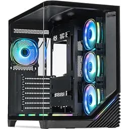 Корпус QUBE MIRAGE 7ARGB BTF черный (MIRAGE_GBNU3) без блока питания