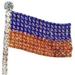 Брошь Флаг Украины желто-голубая символ Украины