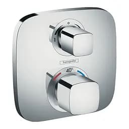 Термостат з запірним вентилем Hansgrohe Ecostat E 15708000, Хром