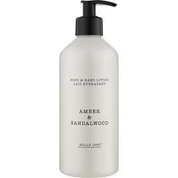 Крем-лосьйон для тіла та рук Cereria Molla Amber & Sandalwood 500 мл (8000020056785) - мініатюра 2