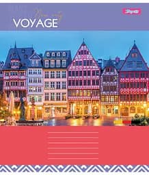 Набір зошитів 1 Вересня New city voyage А5 в лінійку 96 аркушів 5 шт. (767422) - мініатюра 3