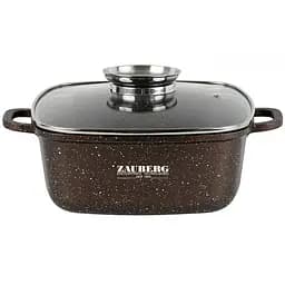 Кастрюля квадратная Zauberg со стеклянной крышкой 2.7 л (000033603)