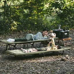 Килимок-топпер для розкладних ліжок Naturehike (CNK2300DZ022) темно-зелений - мініатюра 6