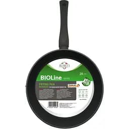 Сковорода Aureti Bioline з антипригарним покриттям 28 см чорна (AU-504-28)