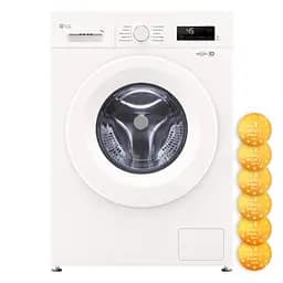 Пральна машина LG фронтальна, 7кг, 1200, A+++, 44см, дисплей, пара, інвертор, білий (F2Y1HS3W) - мініатюра 10