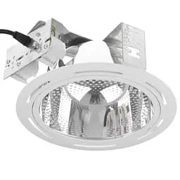 Світильник Downlight стельовий Brille 166017 DL-01 W/2x26W WH врізний