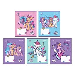 Набор тетрадей Kite My Little Pony А5 в клетку 12 листов 25 шт. (LP24-232)