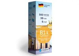 Настольная игра English Student Карточки для изучения немецкого языка English Student средний уровень В1.1 (укр.) (591226008)