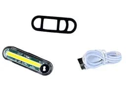 Велосипедная задняя фара Machfally 12480 мигалка вело подсветка с лед лентой яркий белый свет