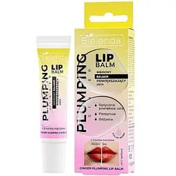 Імбирний бальзам для збільшення губ із зігріваючим ефектом Bielenda Plumping Glinoer Lip Balm 10 г