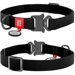 Нашийник Waudog Waterproof з QR паспортом водостійкий металева пряжка-фастекс Розмір L (4823089327693)