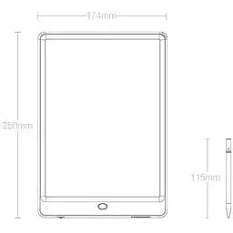 Планшет для малювання Xiaomi Wicue Writing tablet 10" [Green] [31141] - мініатюра 3
