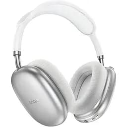 Bluetooth гарнитура Hoco W55, накладная, беспроводная, с микрофоном, белый цвет