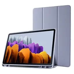 Чехол SlimTPU S-Pen holder Samsung Galaxy Tab S10+ Plus/Fe+/S9 Plus Фиолетовый