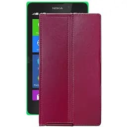 Чохол StatusCASE з екошкіри для планшету Nokia XL Бордовий