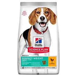 Сухой корм Hill SP Adult Perfect Weight Medium Breed для взрослых собак средних пород с курицей 2 кг