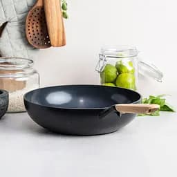 Сковорода-вок GreenPan Eco Smartshape Lightwood 28 см 3.6 л (CC006448-001) - мініатюра 6