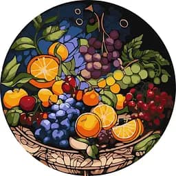 Картина за номерами Апетитна композиція Ideyka 39х39 см кольорова 000260683