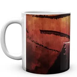 Кружка GeekLand Блич Bleach Кенпачи Зараки BL.02.027 330 мл белая