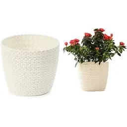 Вазон Lamela 26 см крем (000024263)