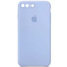 Чохол Epik Silicone Case Square Full Camera Protective AA для Apple iPhone 7 plus/8 plus 5.5 Блакитний/Lilac Blue
