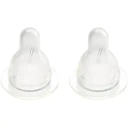 Соска силіконова Difrax S-bottle Natural середня 2 шт. (672)