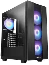 Корпус Chieftec HUNTER 2 GS-02B-OP 4x120mm A-RGB, USB-C, ATX, без БЖ, Black (GS-02B-OP) Без БП